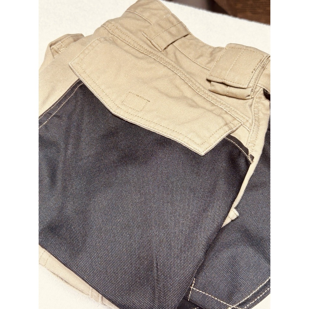 Caterpillar Men's Trademark Work Pants 42x34 Khaki Tan Heavy Duty Cargo CAT
